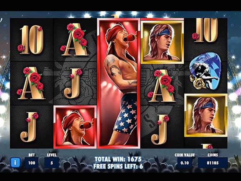 Guns n roses slot game